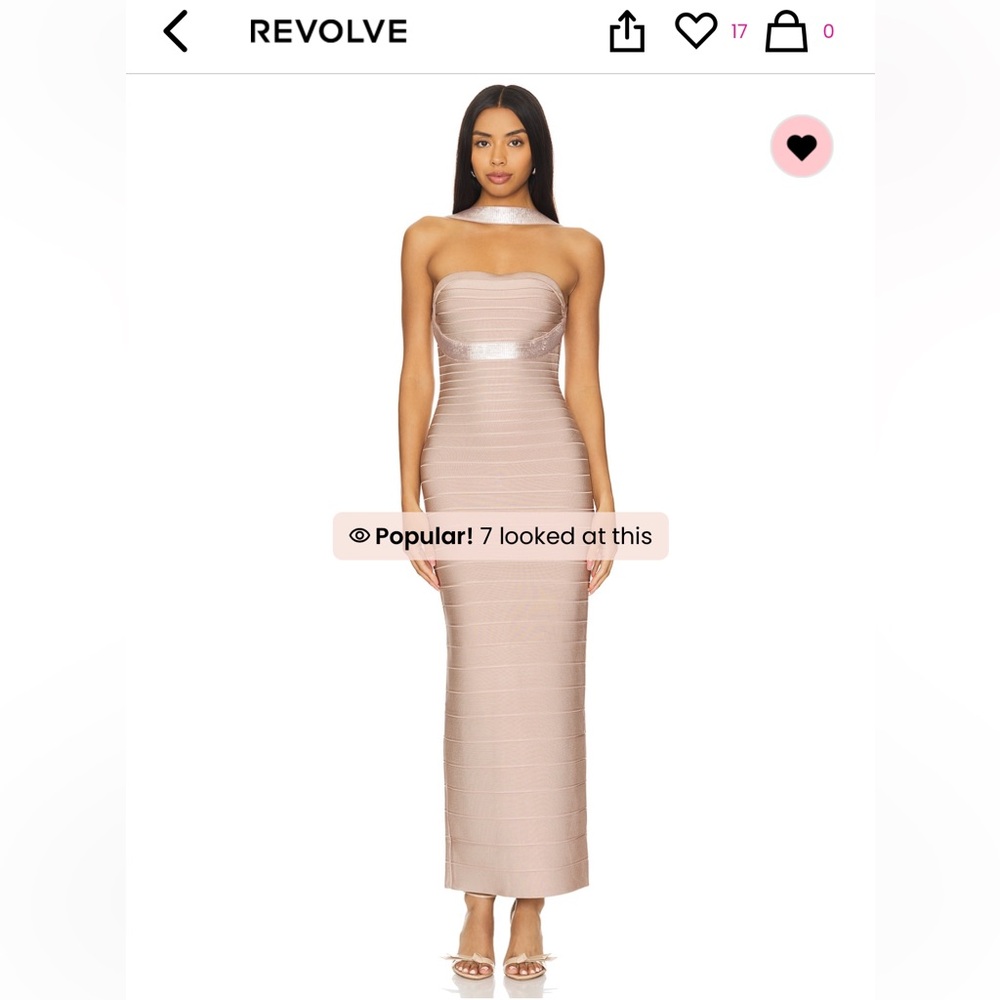 Herve Leger Gown